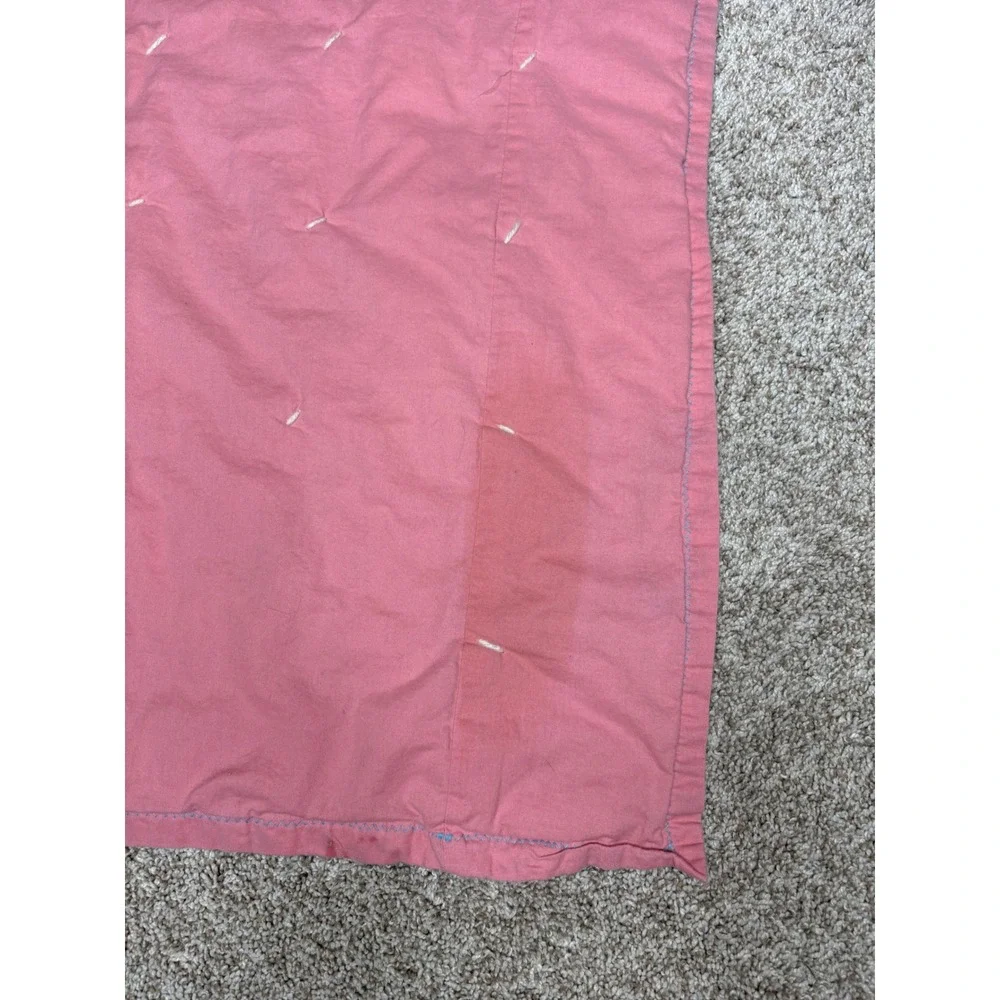 Y2K Handmade‎ Dora the Explorer Patchwork Pink Baby Quilt Kidcore Nickelodeon